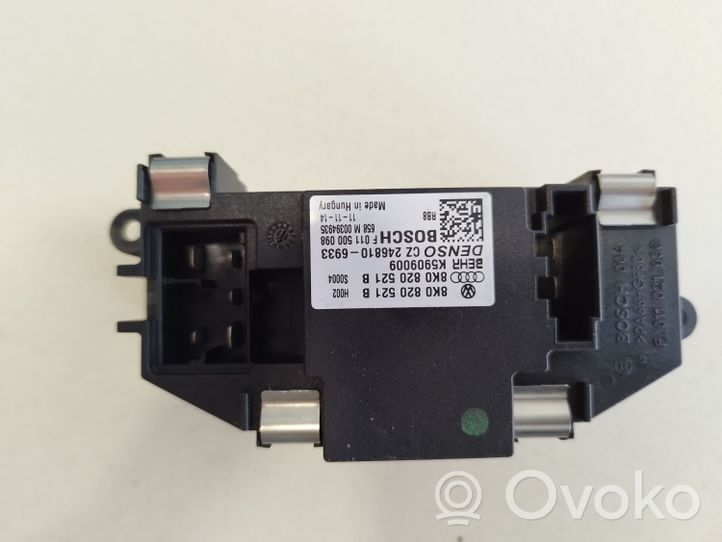 Audi A8 S8 D4 4H Heater blower motor/fan resistor 8K0820521B