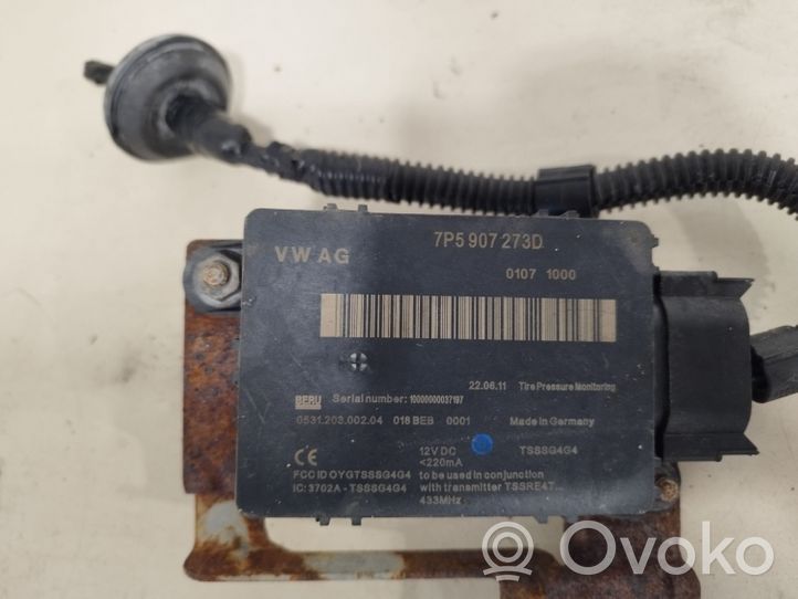 Porsche Cayenne (92A) Module de pression des pneus 7P5907273D