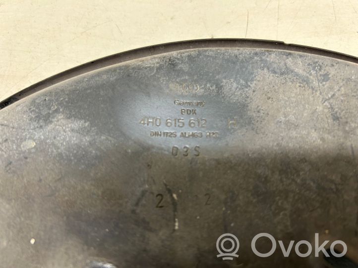 Audi A8 S8 D4 4H Rear brake disc plate dust cover 4H0615612H