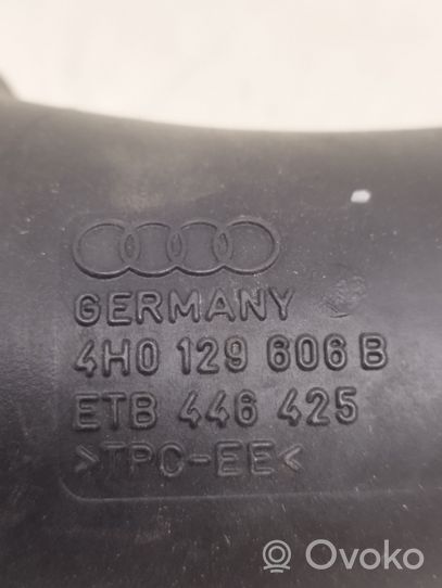 Audi A8 S8 D4 4H Część rury dolotu powietrza 4H0129606B