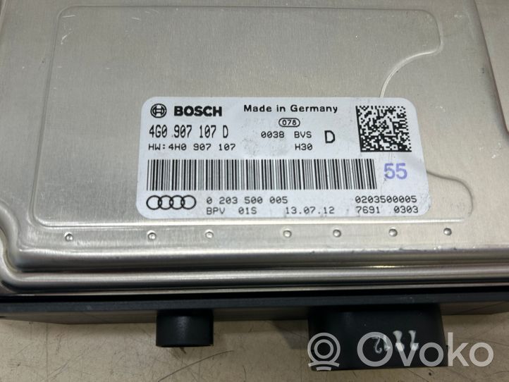 Audi A8 S8 D4 4H Module de contrôle caméra arrière 4G0907107D