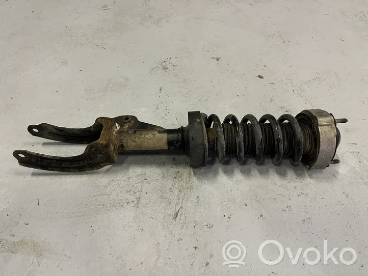 Volkswagen Touareg II Front shock absorber with coil spring 7P6413031