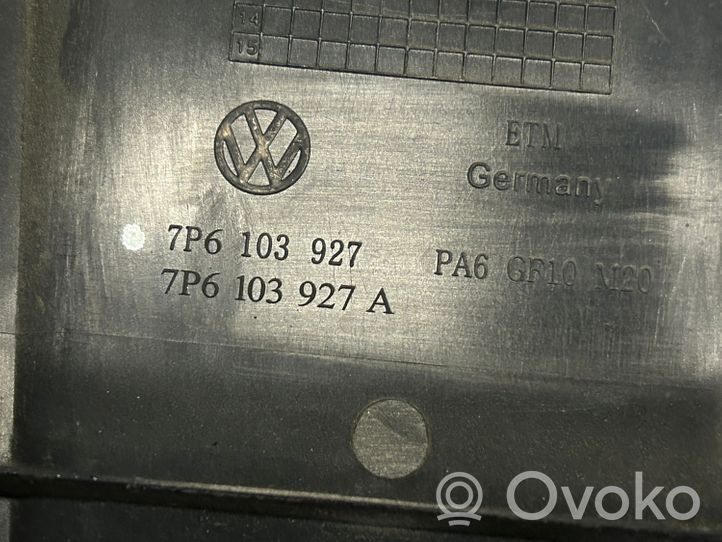 Volkswagen Touareg II Couvercle cache moteur 7P6103927A