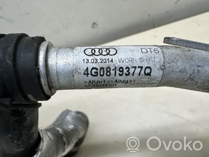 Audi A6 C7 Tuyau de liquide de refroidissement moteur 4G0819377Q