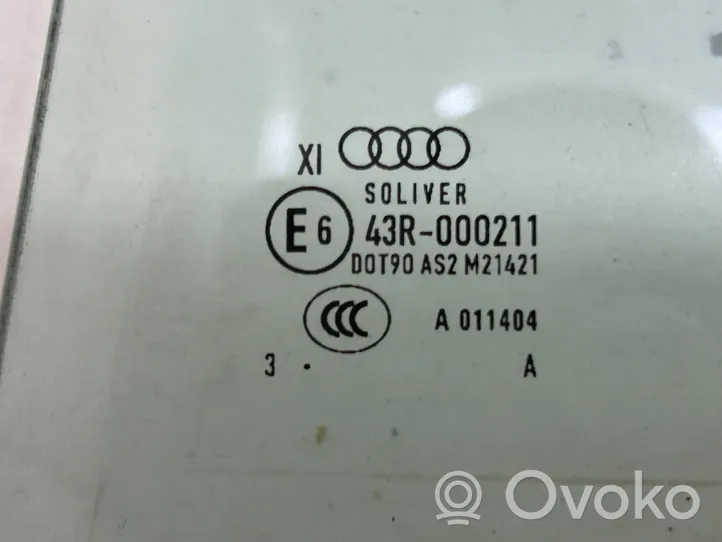 Audi A8 S8 D4 4H Pagrindinis galinių durų stiklas 4H0845025F