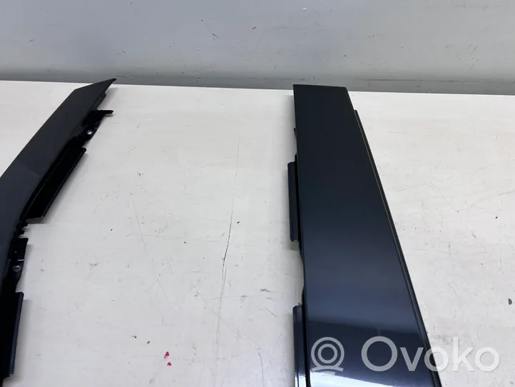 Porsche Cayenne (92A) Rivestimento modanatura del vetro della portiera posteriore 7P5853352F