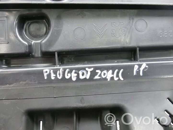 Peugeot 207 CC Wlot / Kanał powietrza intercoolera 9680057280