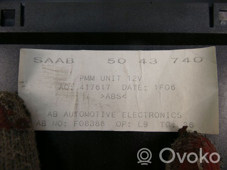 Saab 9-5 Moduł / Sterownik lusterek bocznych 5043740