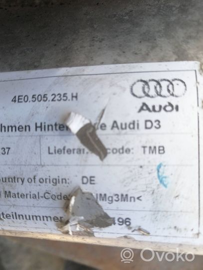 Audi A8 S8 D3 4E Poutre d'essieu arrière 4E0505235H