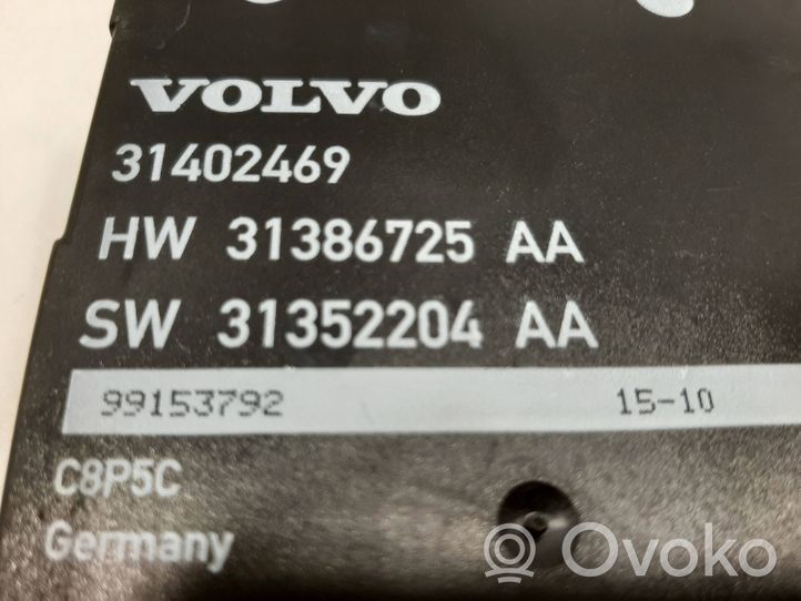 Volvo V70 Takaluukun/tavaratilan ohjainlaite/moduuli 31402469