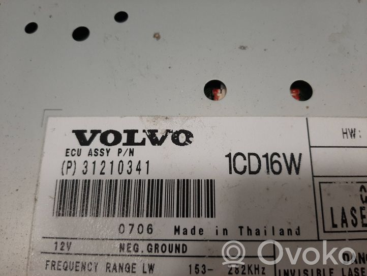 Volvo V50 Unità principale autoradio/CD/DVD/GPS 31210341