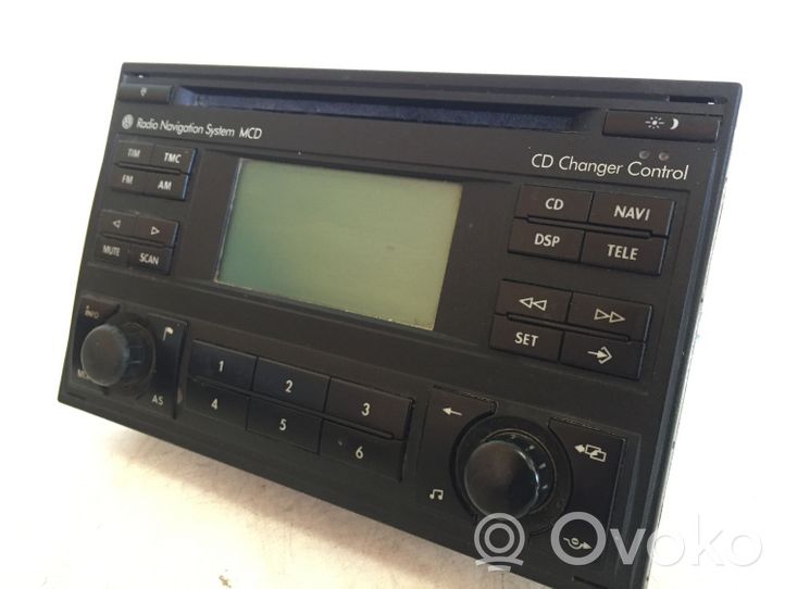 Volkswagen Transporter - Caravelle T5 Panel / Radioodtwarzacz CD/DVD/GPS 6Q0035191