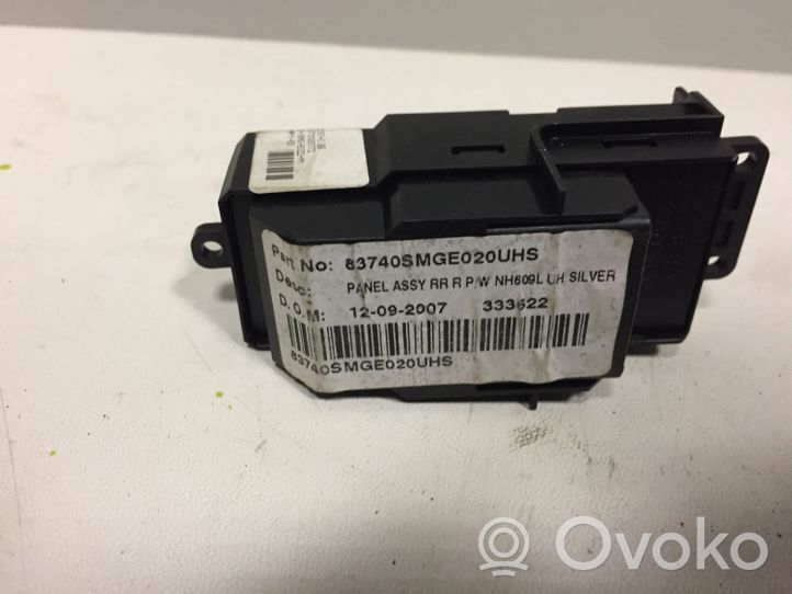 Honda Civic Interrupteur commade lève-vitre 83740SMGE020