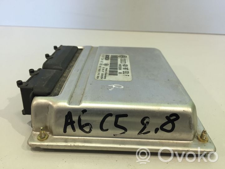 Audi A6 S6 C5 4B Calculateur moteur ECU 4D0907551F