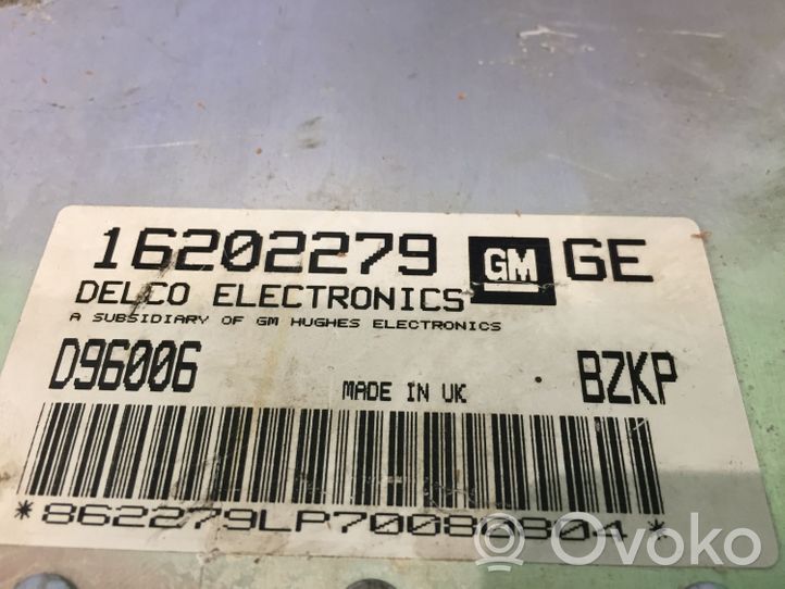 Opel Combo B Sterownik / Moduł ECU 16202279