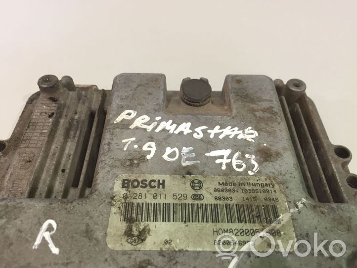 Nissan Primastar Sterownik / Moduł ECU HOM8200051508