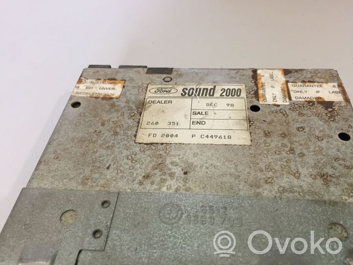Ford Escort Radija/ CD/DVD grotuvas/ navigacija 89FB18K876BC