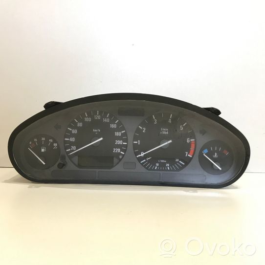 BMW 3 E36 Compteur de vitesse tableau de bord 62118375042