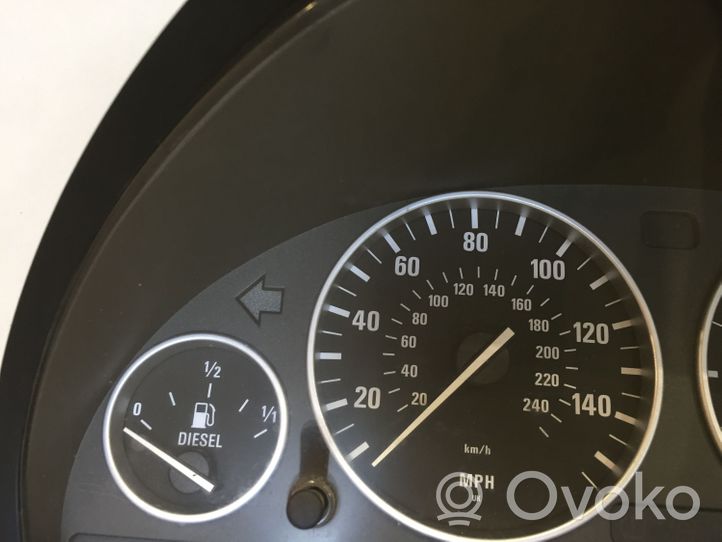 BMW X5 E53 Compteur de vitesse tableau de bord 62116979580