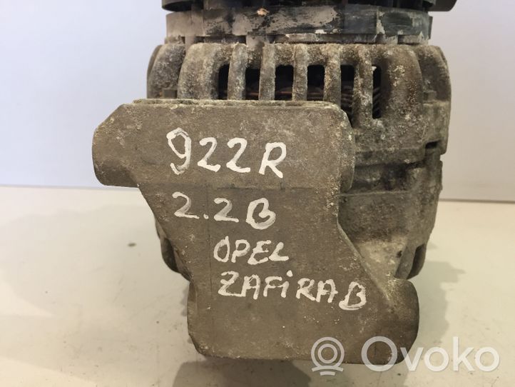 Opel Zafira B Alternator 0124425023