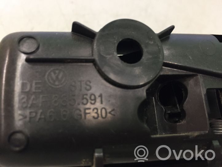 Volkswagen PASSAT B7 Leva/maniglia di controllo dello schienale del sedile 3AF885591