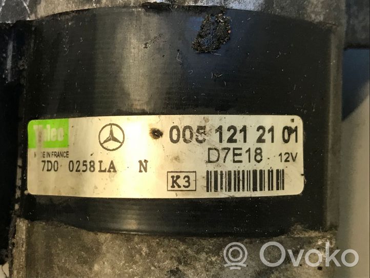 Mercedes-Benz A W168 Starteris 0051212101