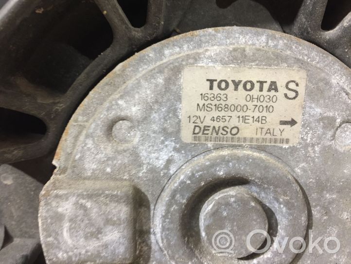 Toyota Avensis T250 Ventilatore di raffreddamento elettrico del radiatore 16363