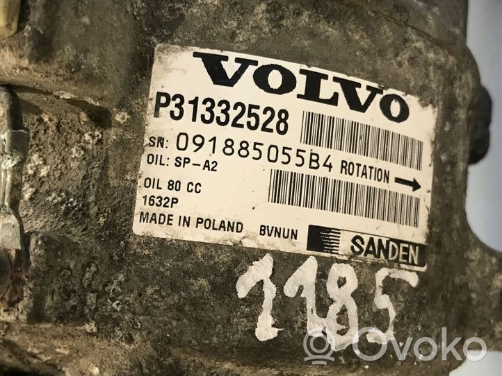 Volvo XC60 Kompresor / Sprężarka klimatyzacji A/C 31332528