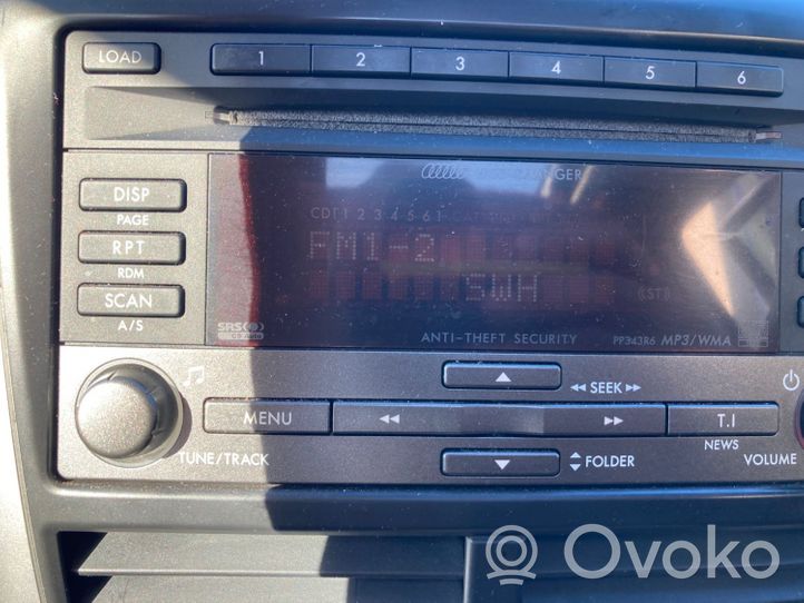 Subaru Forester SH Unité principale radio / CD / DVD / GPS 86201SC340