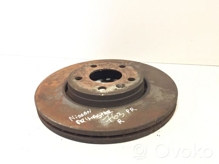 Nissan Primastar Front brake disc 