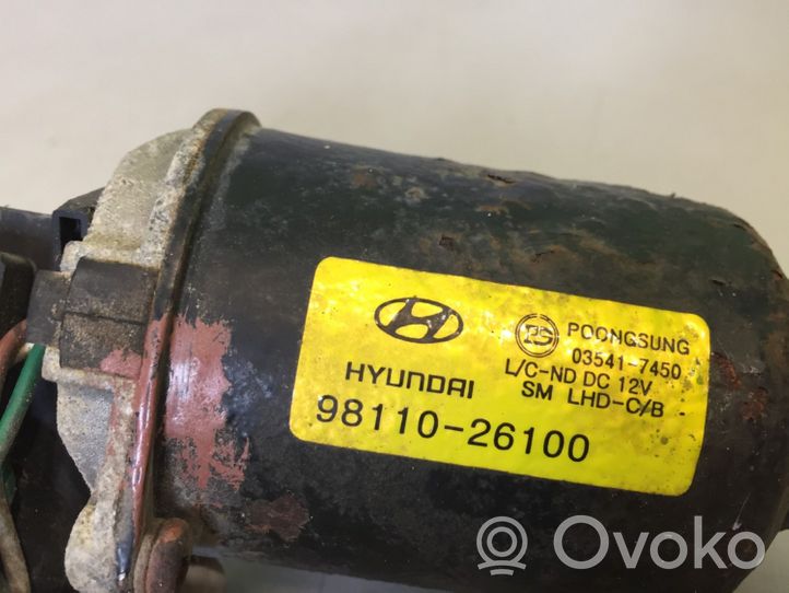 Hyundai Santa Fe Pyyhkimen moottori 9811026100