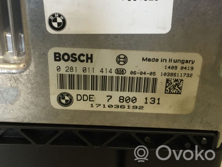 BMW X5 E53 Calculateur moteur ECU 7800131