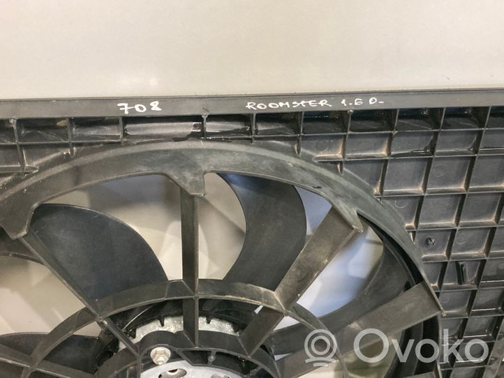 Skoda Roomster (5J) Convogliatore ventilatore raffreddamento del radiatore 6R0959455E
