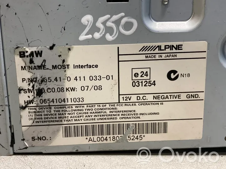 BMW X5 E70 Autres unités de commande / modules 0411033
