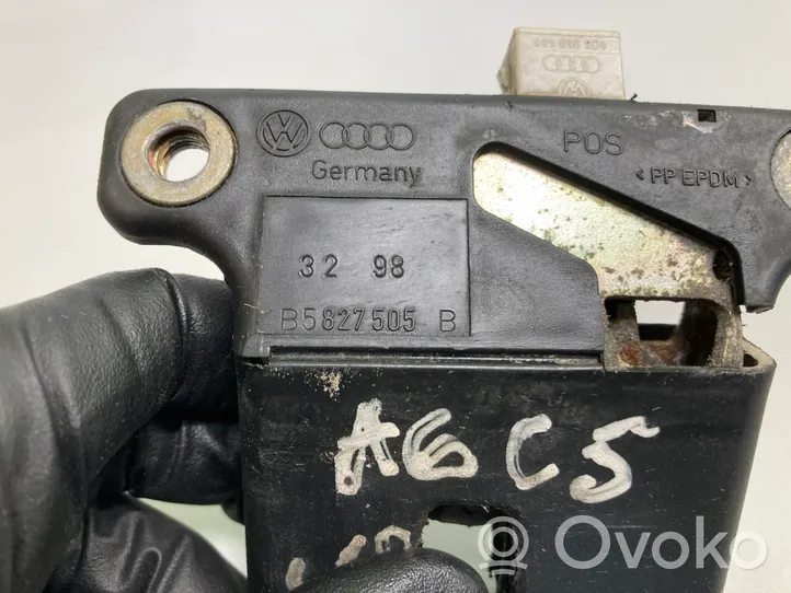 Audi A6 S6 C5 4B Serrure de loquet coffre B5827505