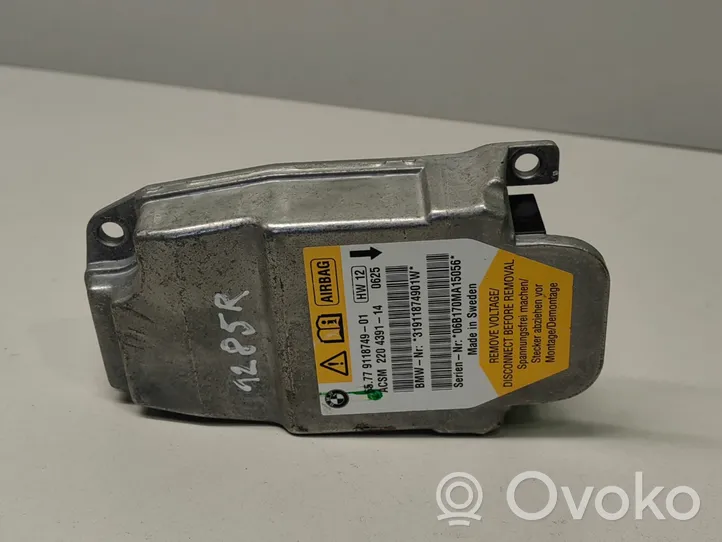 BMW 5 E60 E61 Sterownik / Moduł Airbag 65779118749