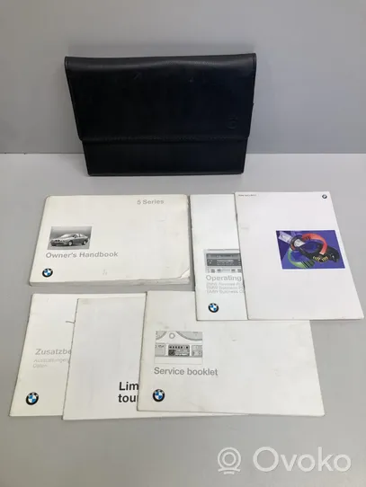 BMW 5 E39 Owners service history hand book 