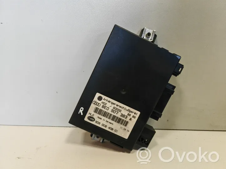 Volkswagen Touareg I Tow bar trailer control unit/module 8E0907383A