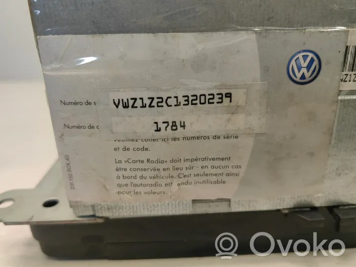Volkswagen Touran I Radio/CD/DVD/GPS-pääyksikkö 1K0035186D