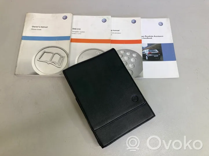 Volkswagen PASSAT B7 Owners service history hand book 