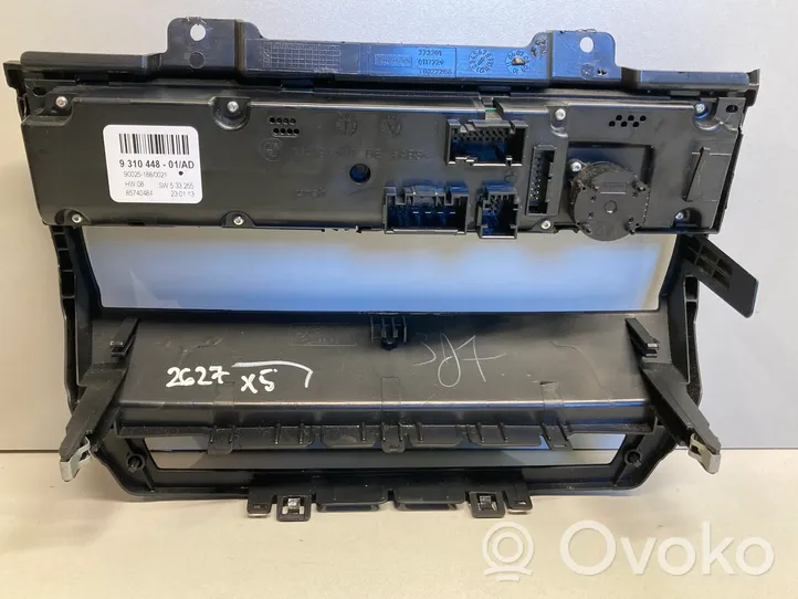 BMW X5 E70 Climate control unit 9310448