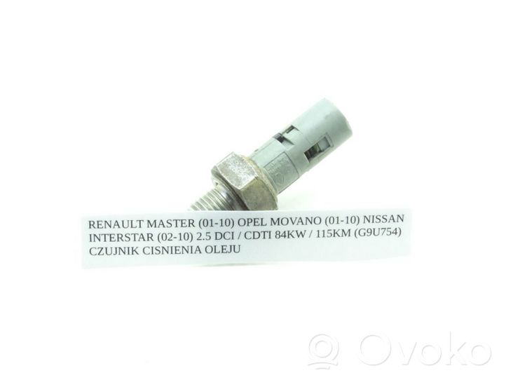 Renault Master II Oil pressure sensor MASTER_II_01-06_2.5_dCi_C