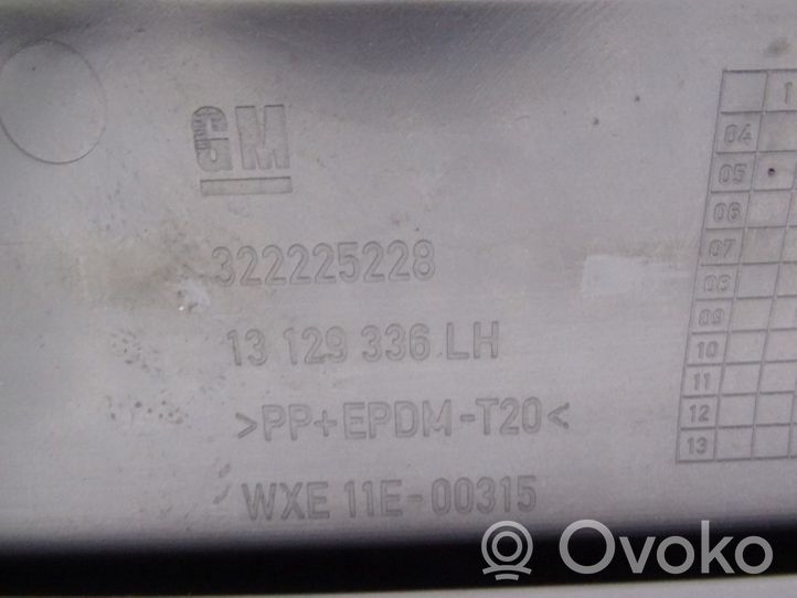 Opel Zafira B Rivestimento del sottoporta delle minigonne laterali 13129336