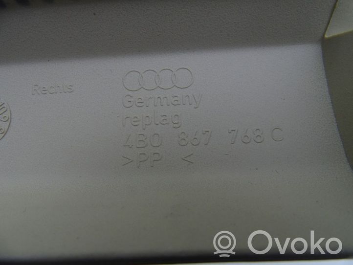 Audi A6 S6 C5 4B Copertura del rivestimento del sottoporta posteriore 4B0867768C GBIMPORT