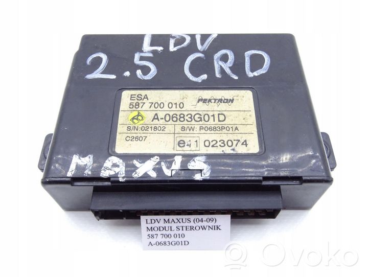 LDV Maxus Door central lock control unit/module 587700010