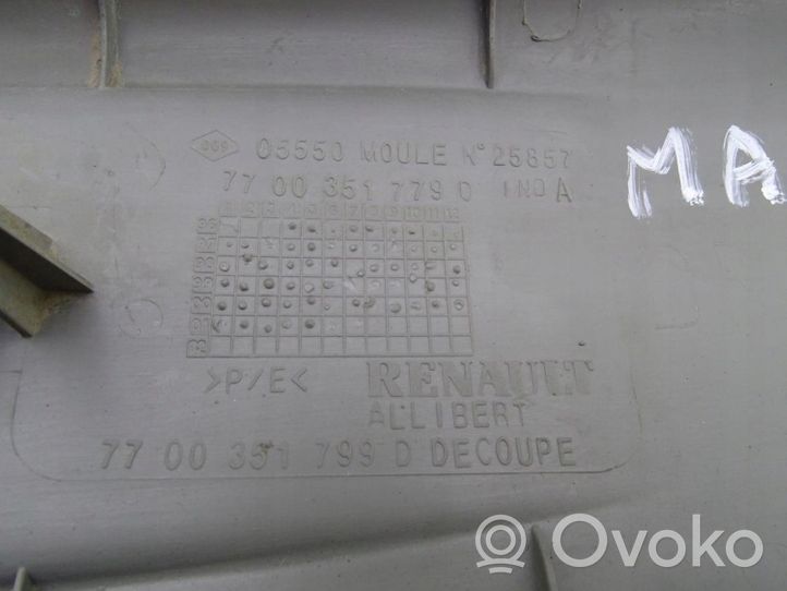 Renault Mascott Muu sisätilojen osa 8200110379