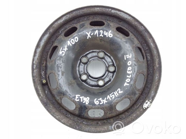 Seat Toledo II (1M) R15 steel rim 