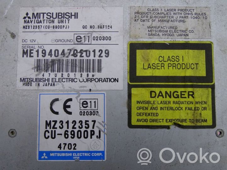 Mitsubishi Pajero Unità principale autoradio/CD/DVD/GPS MZ312357