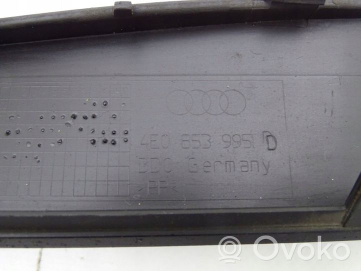 Audi A8 S8 D3 4E Rivestimento del sottoporta delle minigonne laterali 4E0853995D