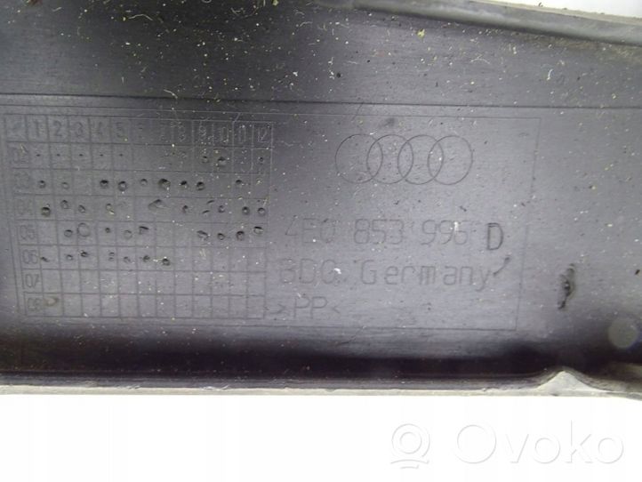 Audi A8 S8 D5 Rivestimento del sottoporta delle minigonne laterali 4E0853996D